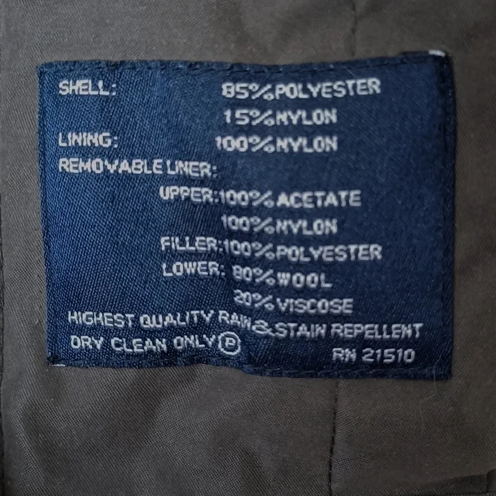 RALPH Lauren Trench Coat Removable Lining  Size 42 - Picture 11 of 12